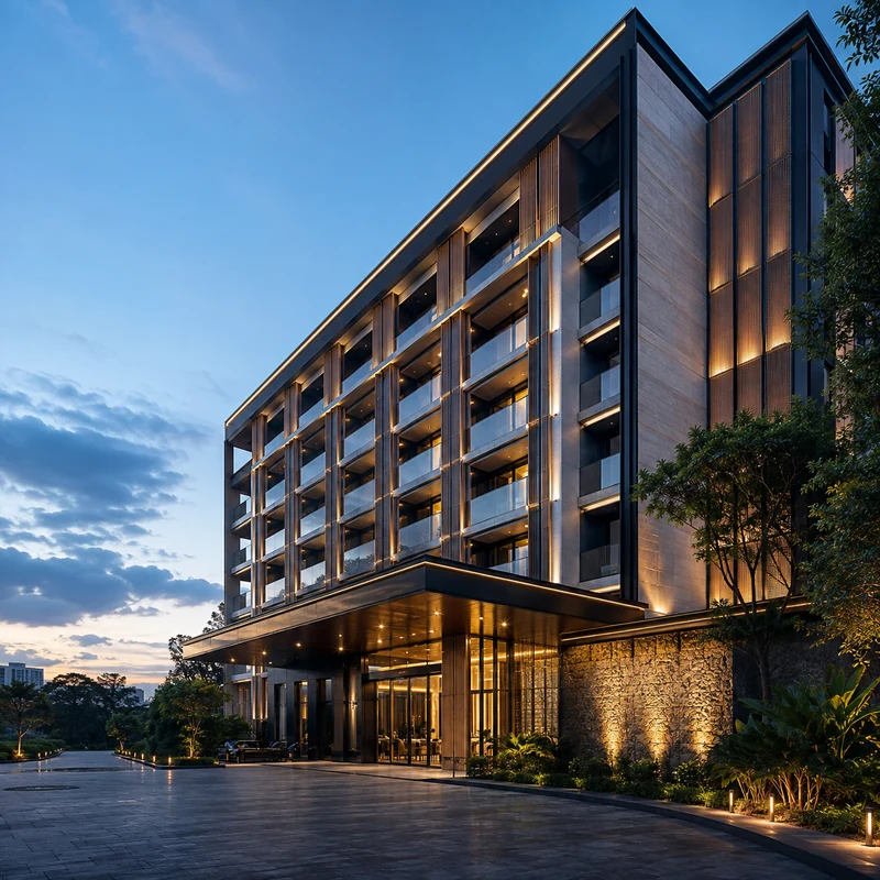 Turizoom premium otel dış cephe görseli